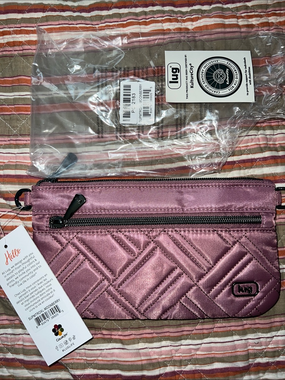 NWT~LUG~Super Metro XL in Moonberry